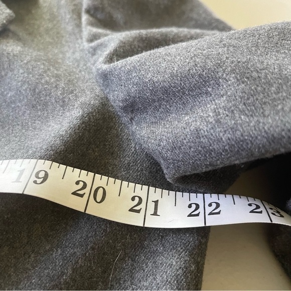 Pendleton Wool One Button Blazer Jacket Lined Pockets Gray  Sz 14W - Picture 8 of 10